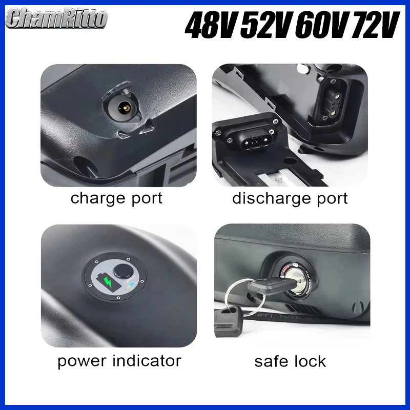 48V 50Ah 52V 35Ah 60V 40AH 72V – 72V 50Ah 21700 Lithium Battery Bewertung und Preis