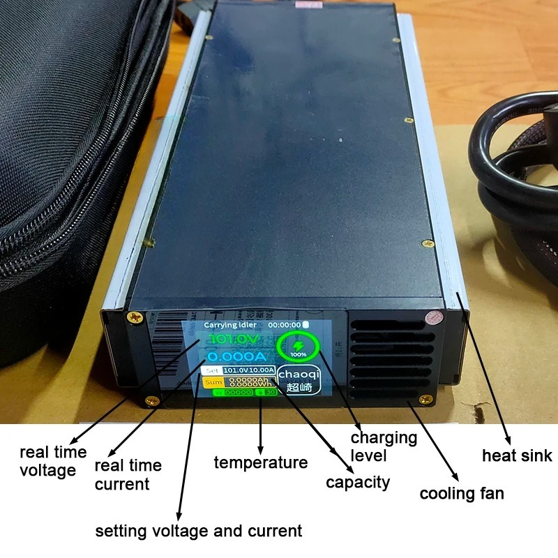 Strom- und Spannungsregulierba – 84V 20A Smart Charger Bewertung und Preis