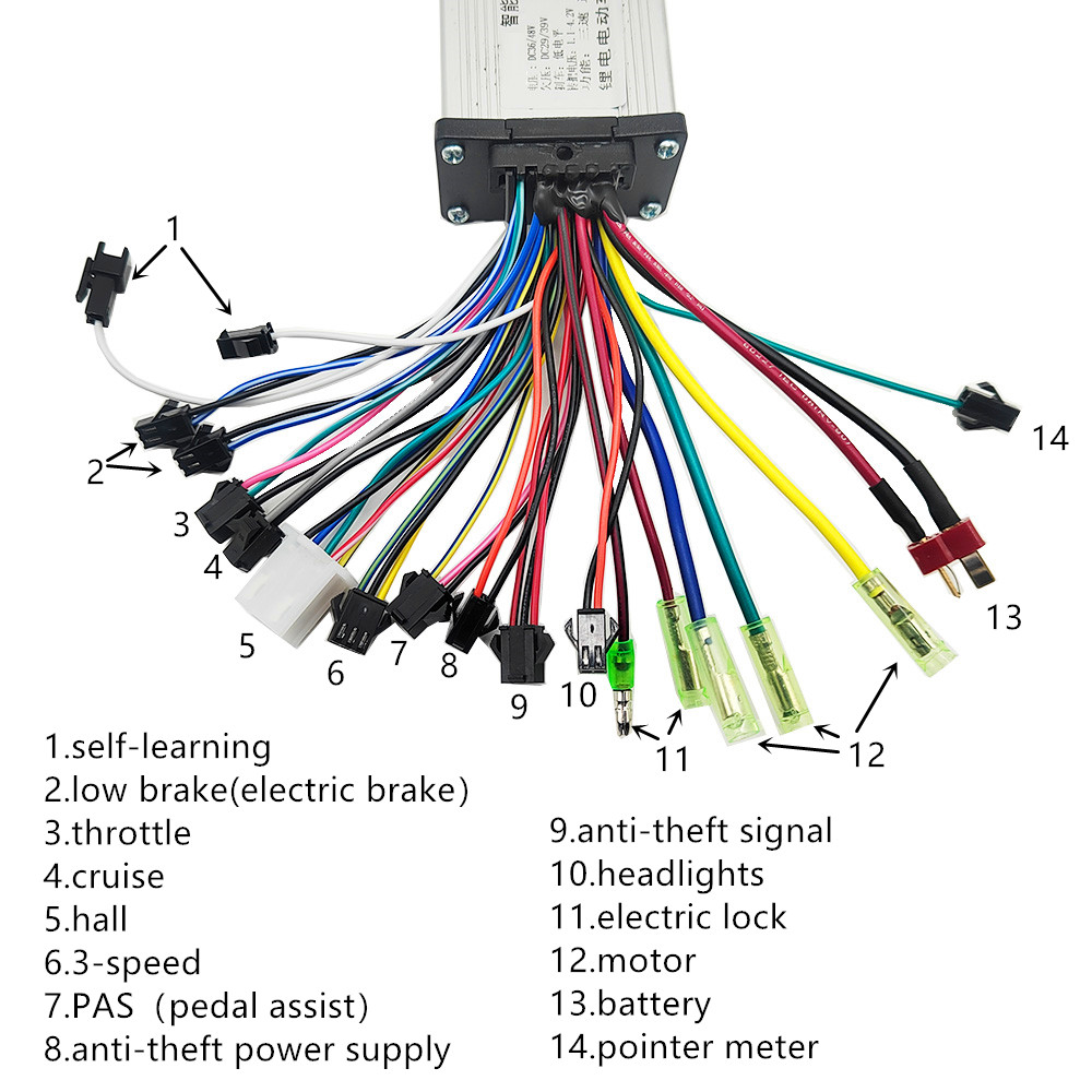 36V 48V 350W E-Bike Controller – Kelly Kls7230S Controller Bewertung und Preis