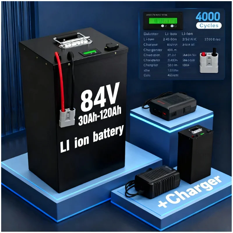 84V 50Ah 30Ah 100Ah 60Ah 80Ah  – 72V 40Ah Lifepo4 Battery Pack Bewertung und Preis
