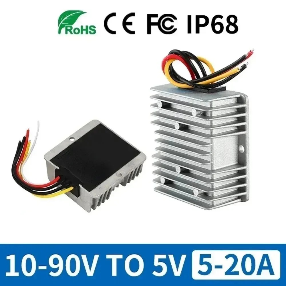 DC 10-90V zu 5V Konverter 5-Vo – 72V 15A Fast Charger Bewertung und Preis