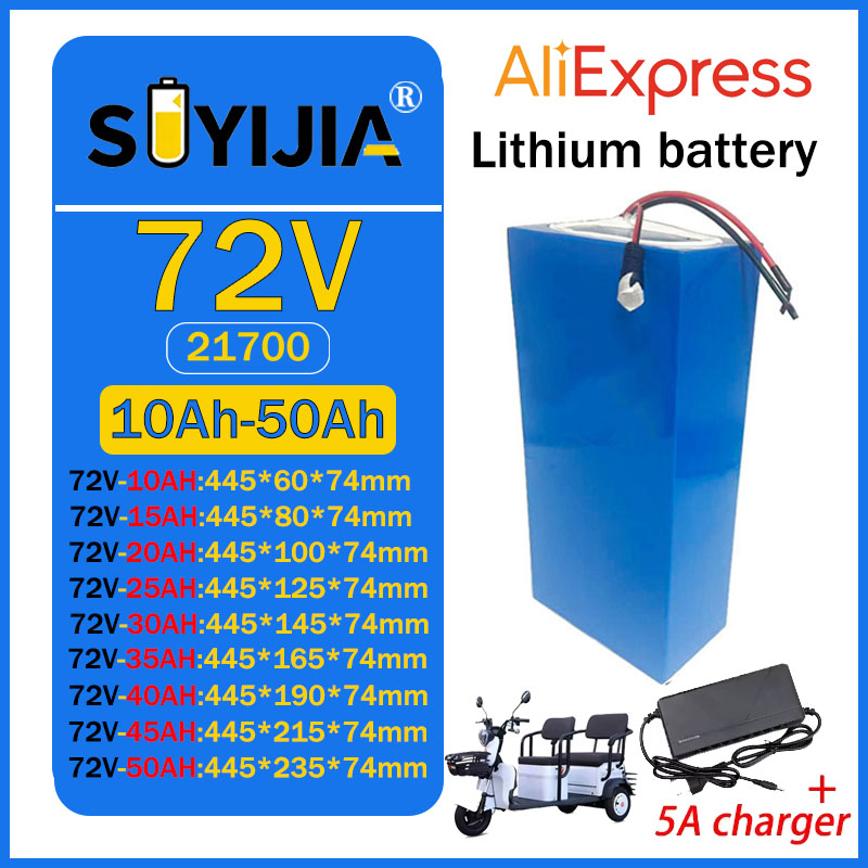 72V 50Ah 45Ah 20Ah 25Ah 30Ah 3 – 72V 50Ah 21700 Lithium Battery Bewertung und Preis