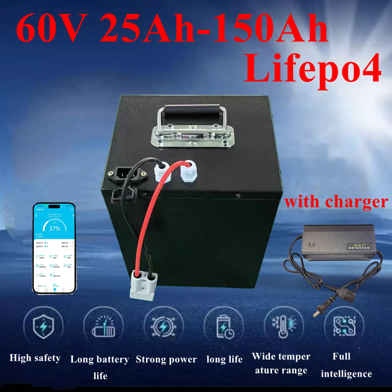 100Ah 60V 60Ah 80Ah 30Ah 60V 4 – 60V 50Ah Electric Scooter Battery Bewertung und Preis