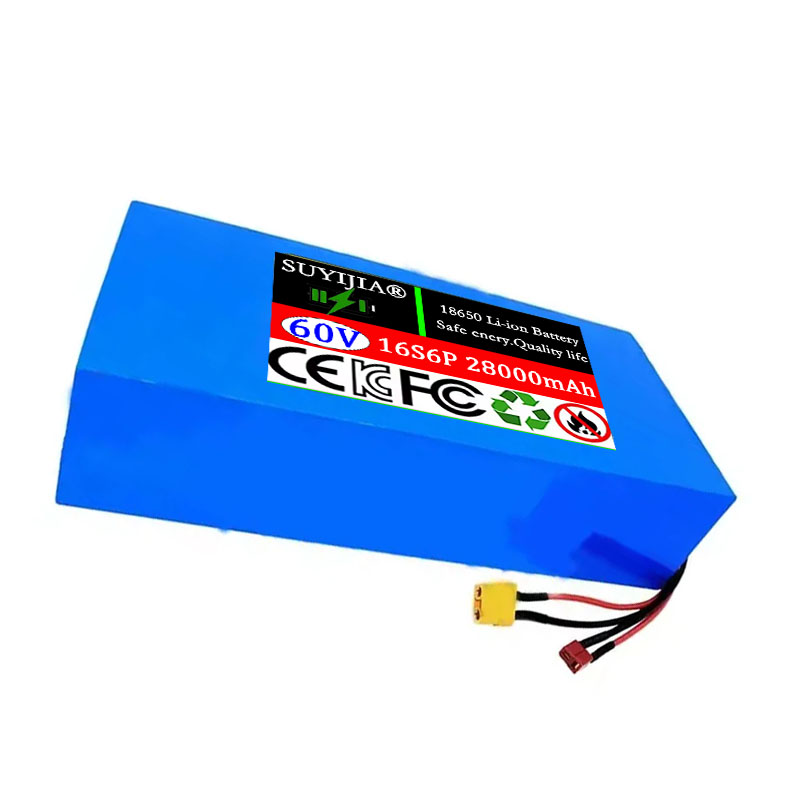 Neue 16S6P 60 V 28 Ah 18650 Li – 60V 50Ah Electric Scooter Battery Bewertung und Preis