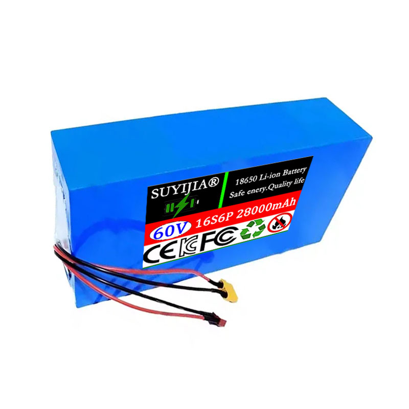 Neue 16S6P 60 V 28 Ah 18650 Li – 60V 50Ah Electric Scooter Battery Bewertung und Preis