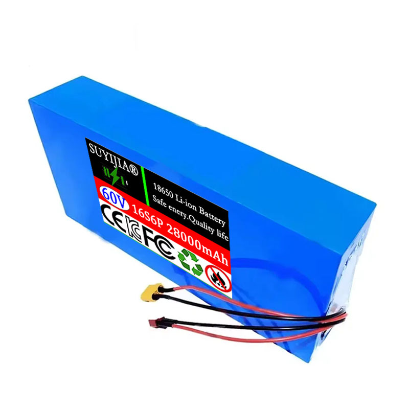 Neue 16S6P 60 V 28 Ah 18650 Li – 60V 50Ah Electric Scooter Battery Bewertung und Preis